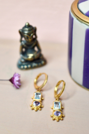 Celestial Balance Oorbellen - Gold Plated