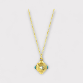 Amulet Necklace Gold Plated