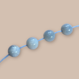 Blauw Opaal 7.5 mm Kralen