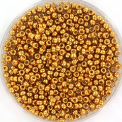 Miyuki Rocailles 2 mm Galvanized Gold 4203