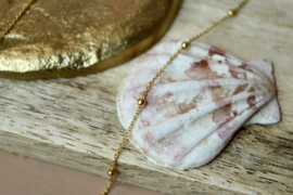 Ball Chain Ketting 45 cm - Gold Vermeil