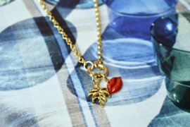 Basis Ketting met Veersluiting - Gold Plated