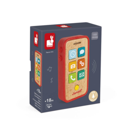 Janod Speelgoed Telefoon met Geluid | 12-36 m