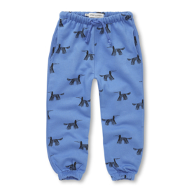 Sproet & Sprout | Sweatpants Dogs print | Molecule blue