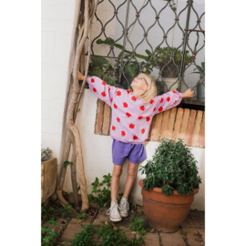 Lotiekids sweatshirt Poppies - Verbena