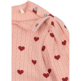 Konges Slojd Minnie romper Amour Rouge