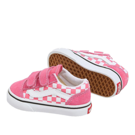 Vans | Kids TD Old skool V | Checkerboard Pink