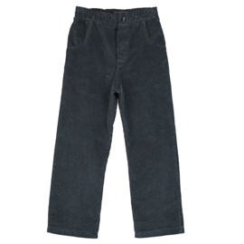 Lotiekids | Corduroy broek Antraciet | 5-pocket straight fit