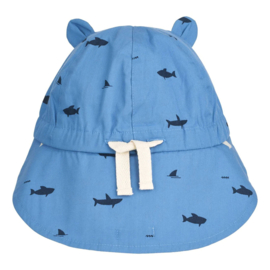 Liewood | Gorm reversible zonnehoedje Shark | Riverside