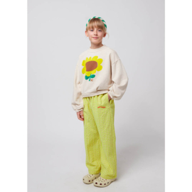 Bobo Choses Sunflower cropped sweatshirt