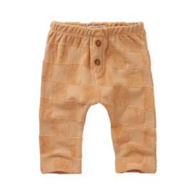 Sproet & Sprout terry babybroek Blocks - Nectarine
