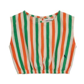 Bobo Choses | Vertical Stripes woven top