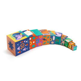 Djeco stapeltoren Wilde Dieren DJ08511 | 12m+