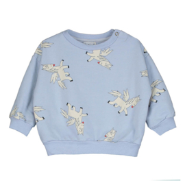Lotiekids baby sweatshirt Pegasus - Lavender