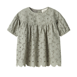 Lil Atelier Dally blouse - Forest Fog