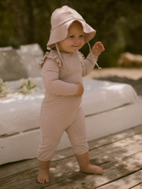 Lil Atelier | Newborn | Fondo Longsleeve UV-suit  Nostalgia Rose