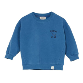 Cozmo | Axel soft feel baby sweater Club | Blauw