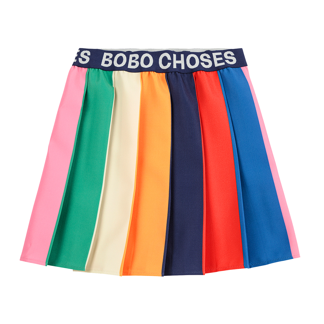 Bobo Choses  Geplooide Color Block Rok