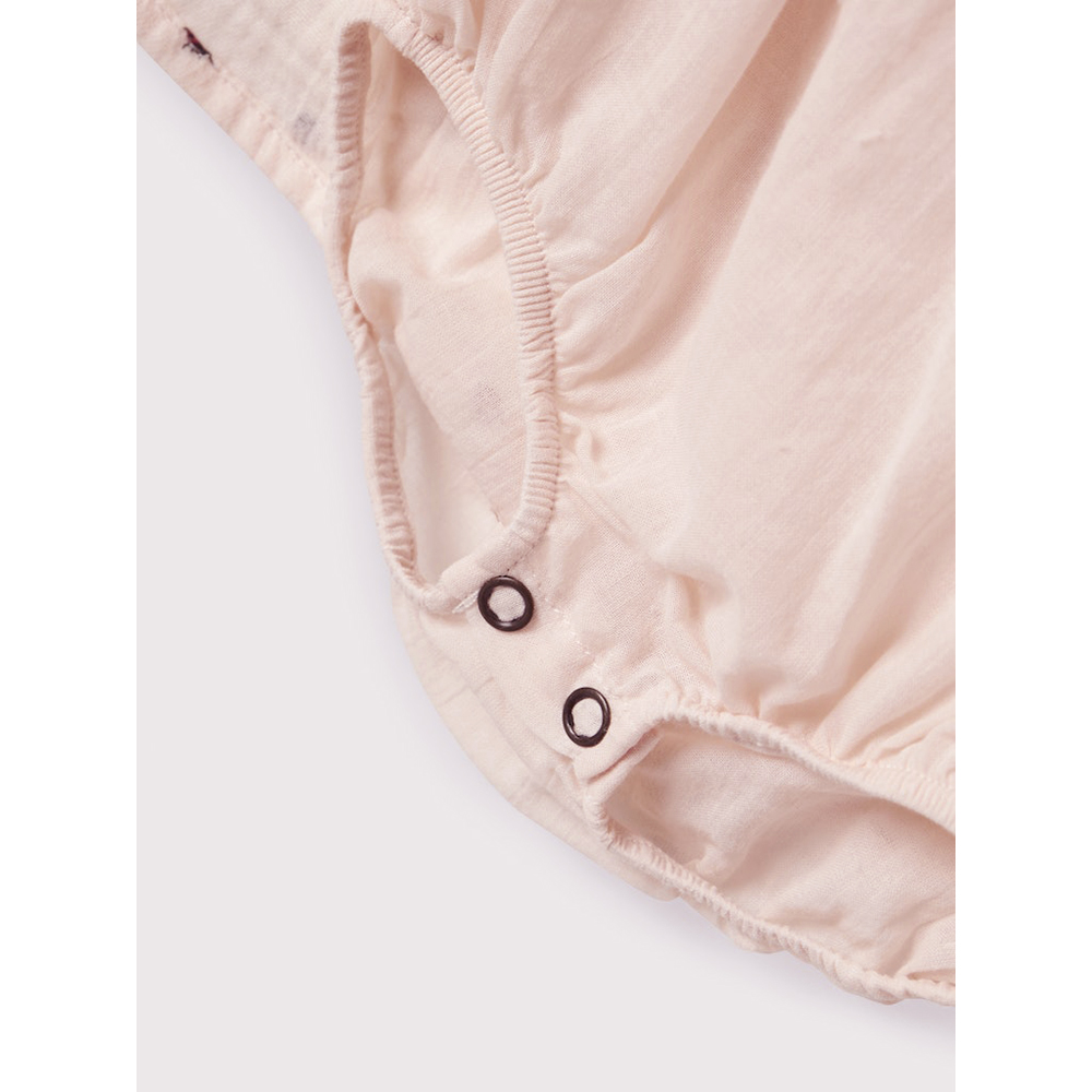 Lil Atelier newborn bodyblouse Lilia  -  Silver Peony