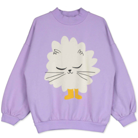 Lotiekids | Sweater | Lila met Kitten in Boots