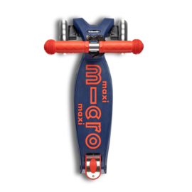 Inklapbare Micro Step Maxi Deluxe - Marineblauw LED | 5-12 jaar