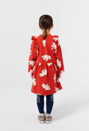 Bobo Choses | Freedom Bird all over ruffle dress