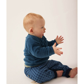 Cozmo Baby Corduroy velours sweater - Midnight Blue