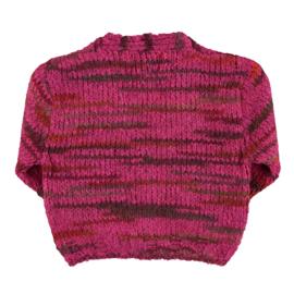 Piupiuchick | Gebreid vest multicolor fuchsia