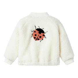 Lil atelier | Lajo teddy bomber jas Ladybug