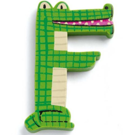 Djeco houten letter F