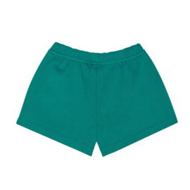 The Campamento Green baby shorts