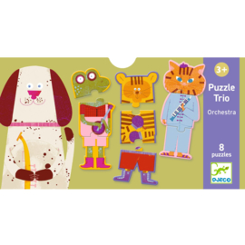 Djeco Trio Puzzels Orkest DJ08229 | 3+