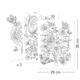 Djeco kleurposters Naturalist DJ08696 | 8-99