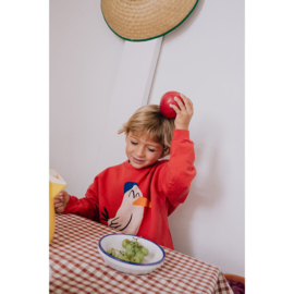 Lotiekids sweatshirt Seagull - Red