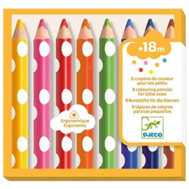 Djeco Kleurpotloden voor peuters DJ09004 | 18m+