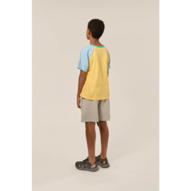 The Campamento Color block Yellow T-shirt