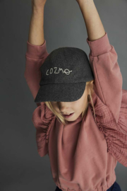 Cozmo | Silvia soft fleece ruffle sweatshirt | Roze