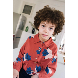 Lotiekids Overhemd blouse Chill Dog  -  Red