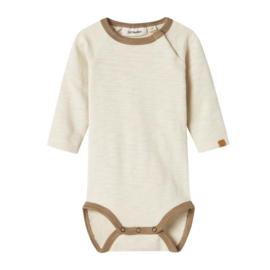 lil Atelier Orville Romper  -  Turtledove