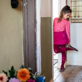 Petit Blush Daisy Blouse -  Fruit Dove