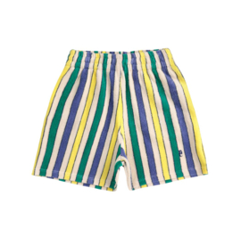 Bobo Choses Muliticolor gestreepte bermuda shorts