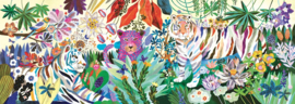 * Djeco * Gallery Puzzel Rainbow Tigers 1000 stukjes (9+)