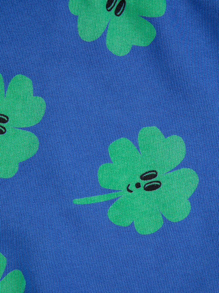 Bobo Choses Lucky Clover all over baby sweatshirt