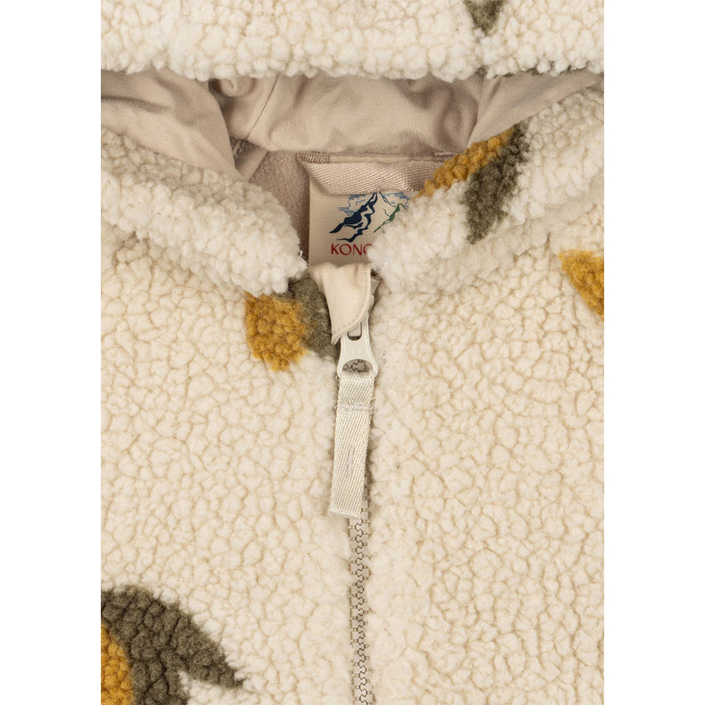 Konges Slojd Jody teddy baby onesie  -  Mon Grand Citron