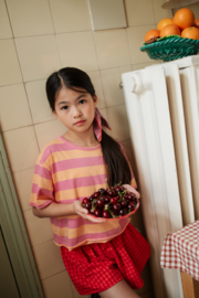 Petit Blush - Stripe T-shirt - Cashmere Rose/Peach Cobbler