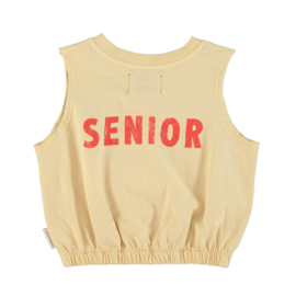 Piupiuchick mouwloze top met kersenprint