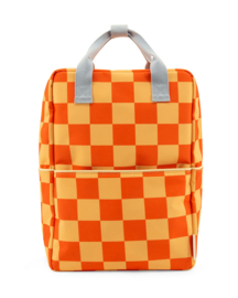 Sticky Lemon | Backpack Large | Checkerboard |  Pear Jam + Ladybird Red