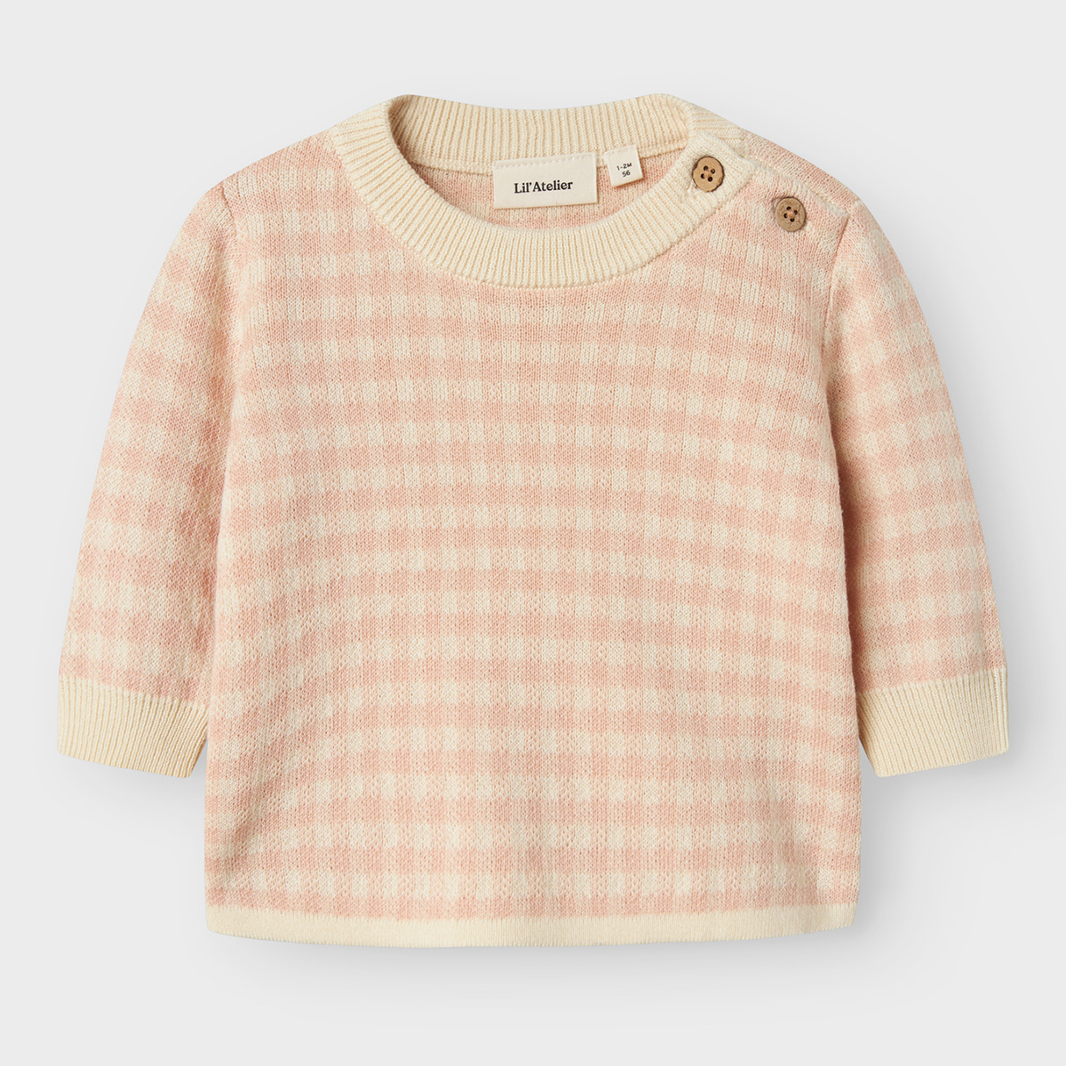 Lil Atelier knit sweater Nadie  -  Cameo Rose