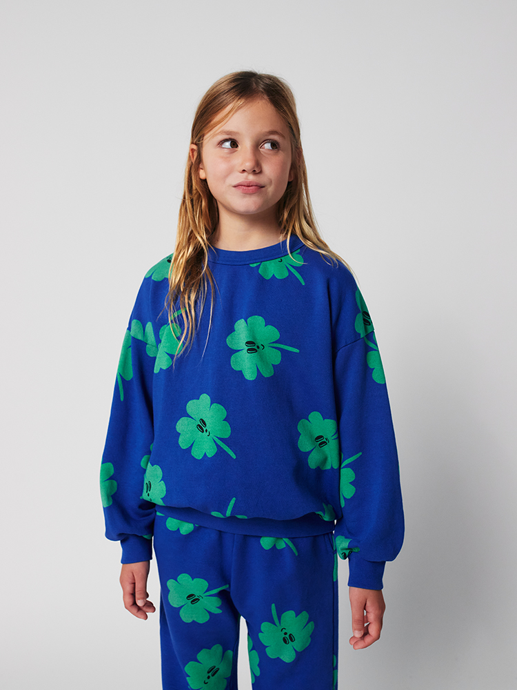 Bobo choses Lucky Clover all over sweatshirt
