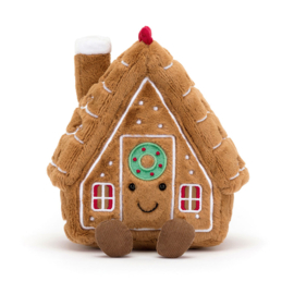 Jellycat | Amuseables Gingerbread House Kerstknuffel